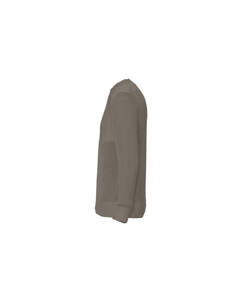 CALVIN KLEIN J30J320859A03 MONOLOGO SWEATER Camisola de Manga Comprida Homem Taupe
