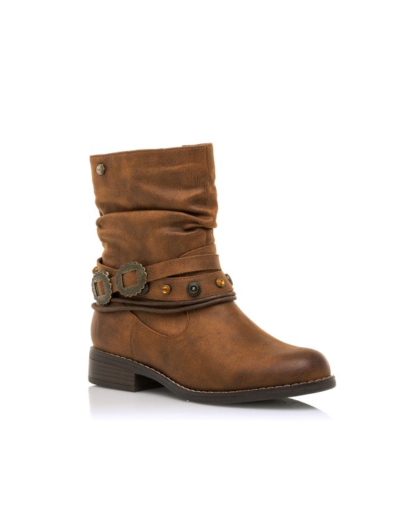 MUSTANG 50491 CAMPERA Botas Mujer Marrón