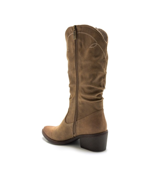 MUSTANG 50484 COWBOY Botas Cowboy Mujer Taupe