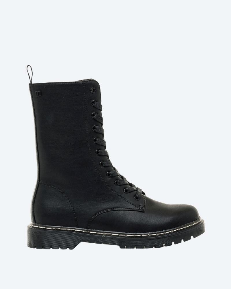 MUSTANG 58628 BIKER Botas Militares Mulher Preto