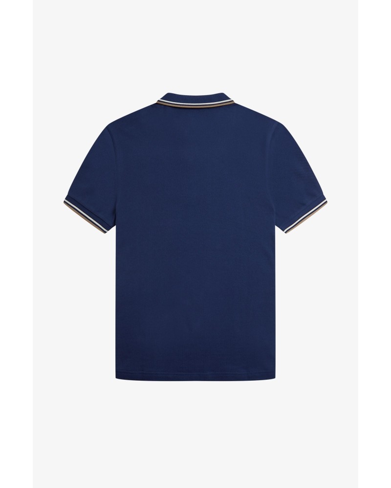 FRED PERRY 9410 Camisetas Manga corta Polos Hombre Azul