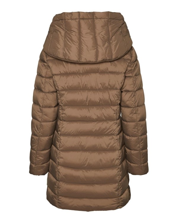 VERO MODA WEAR 10271081 CARMEN Abrigos Manga larga Plumas Mujer Marrón
