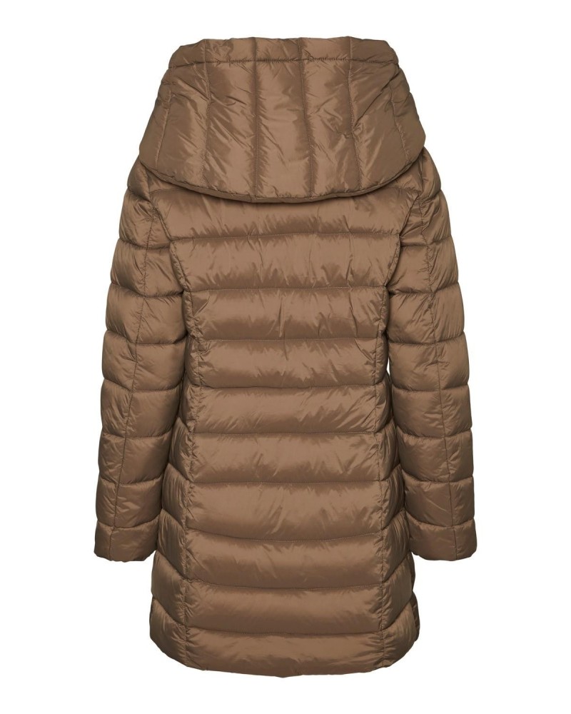 VERO MODA WEAR 10271081 CARMEN Casacos Manga comprida Penas Mulher Castanho