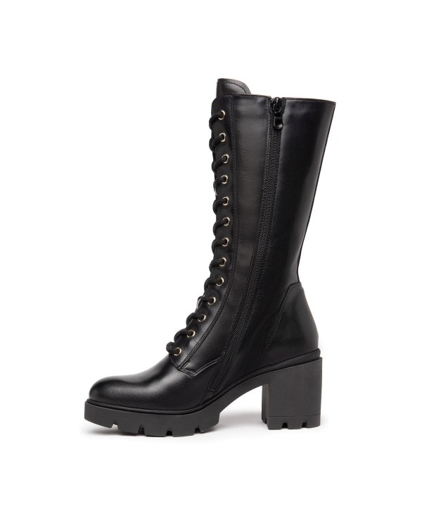 NERO GIARDINI I205862D Botas Militares Altas Mulher Preto