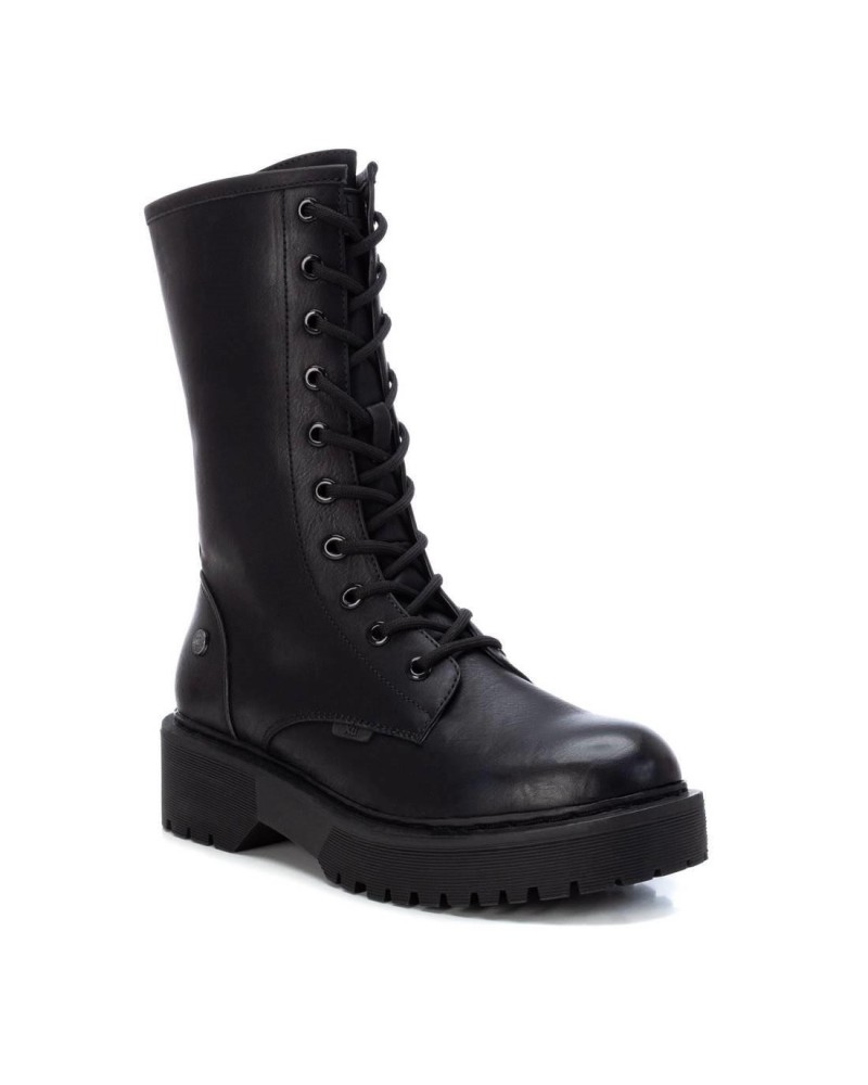 XTI 43483 Botas Militares Feminino Preto
