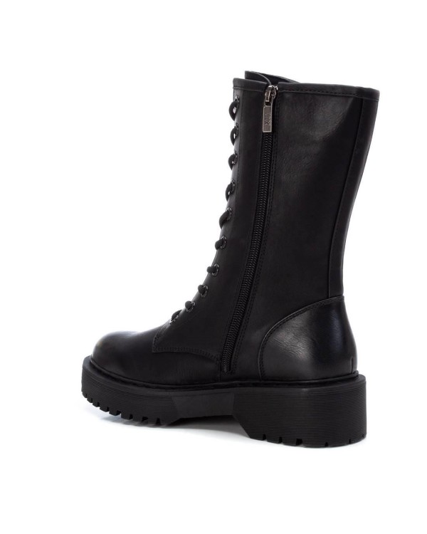 XTI 43483 Botas Militares Mujer Negro