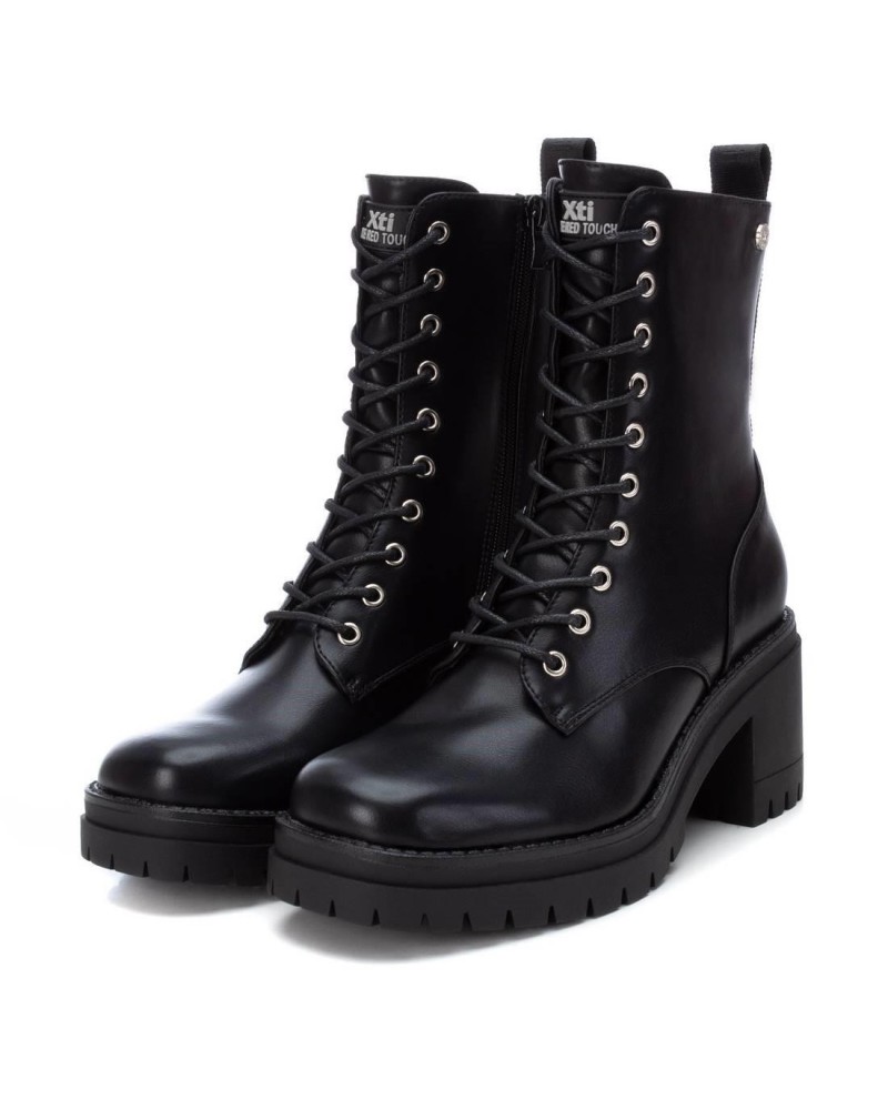 XTI 140189 Botas Militares Feminino Preto