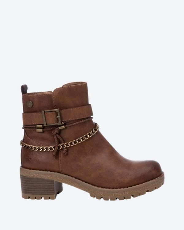 REFRESH 170183 Botines Mujer Marrón