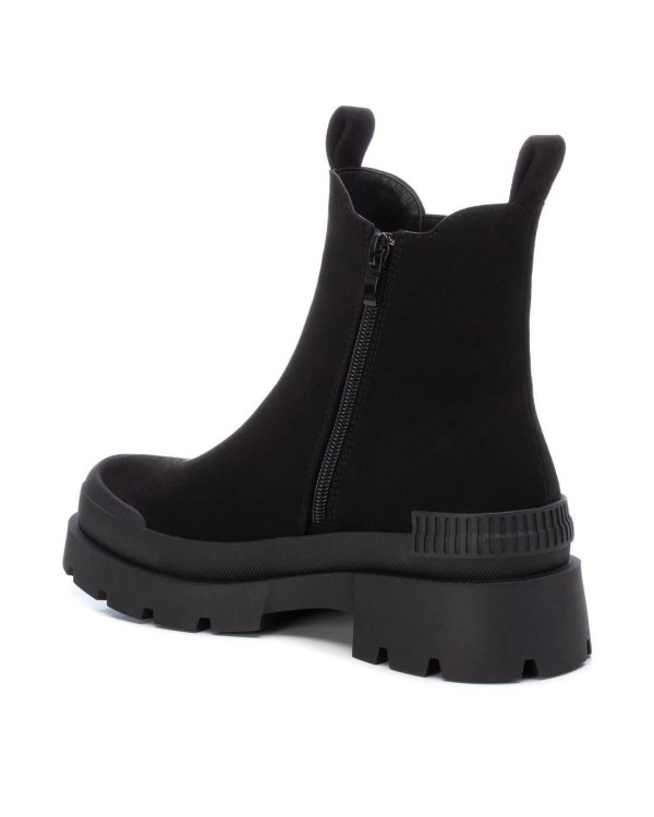 XTI 140570 Botines Chelsea Militares Mujer Negro