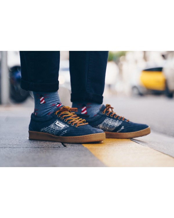 Morrison SHELBY Zapatillas Bajas Hombre Azul