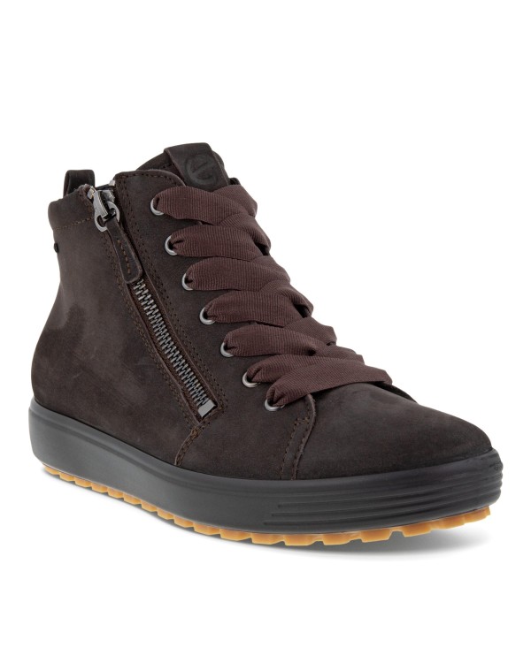 ECCO 45016302507 SOFT 7 Botines Mujer Marrón