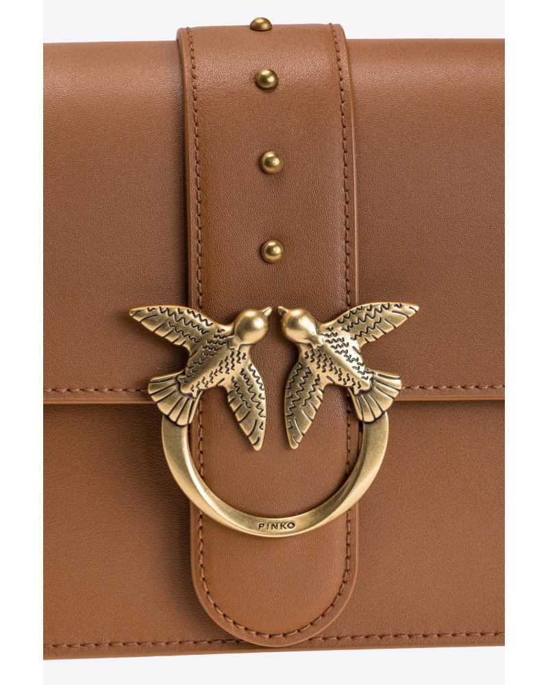 Pinko 1P22TS Y5H7  Bolsa Pequeno Mulher Castanho