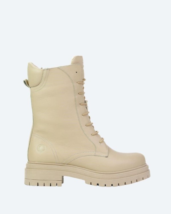 CORONEL TAPIOCCA C12377 Botas Militares Mulher Bege