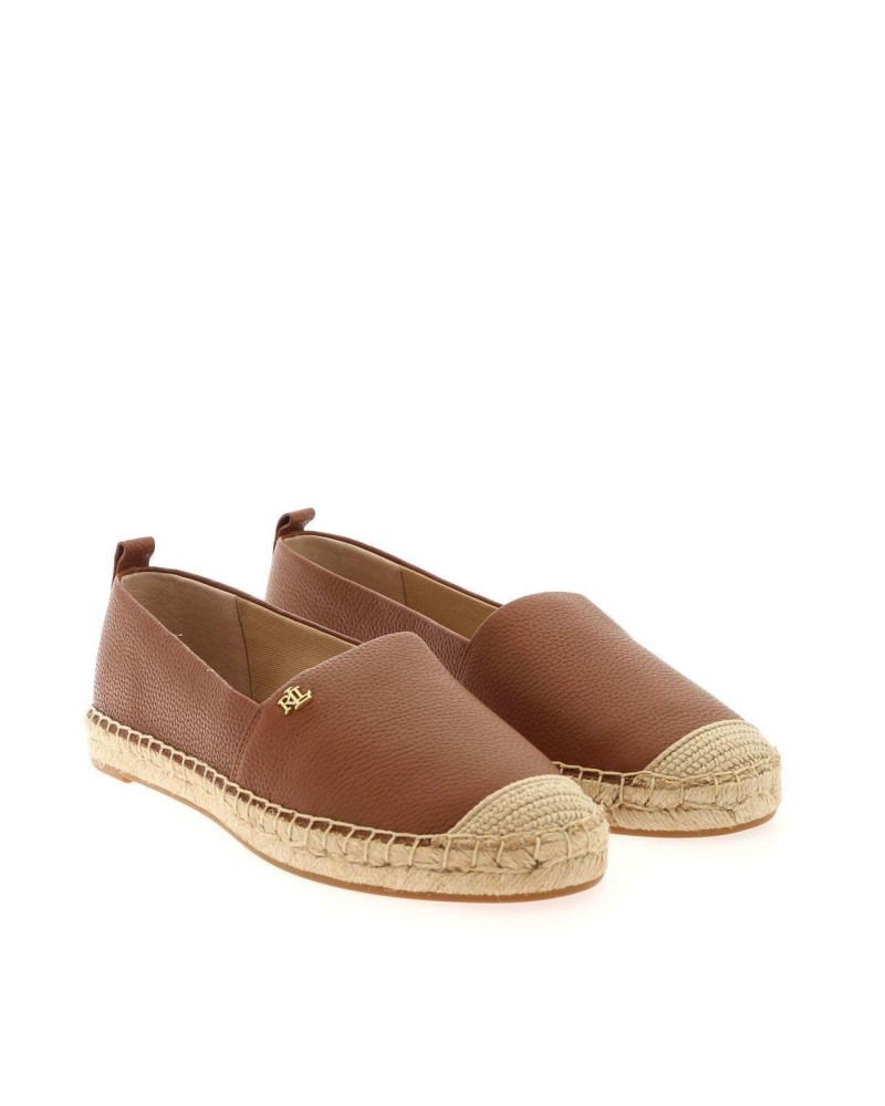 POLO RALPH LAUREN 802824736002 CASUAL Alpargatas Mulher Castanho