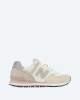 NEW BALANCE WL574RU2 Zapatillas Bajas Mujer Nude