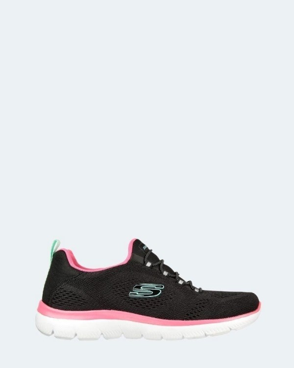 SKECHERS 149523 SUMMITS PERFECT VIEWS Zapatillas Bajas Mujer Negro