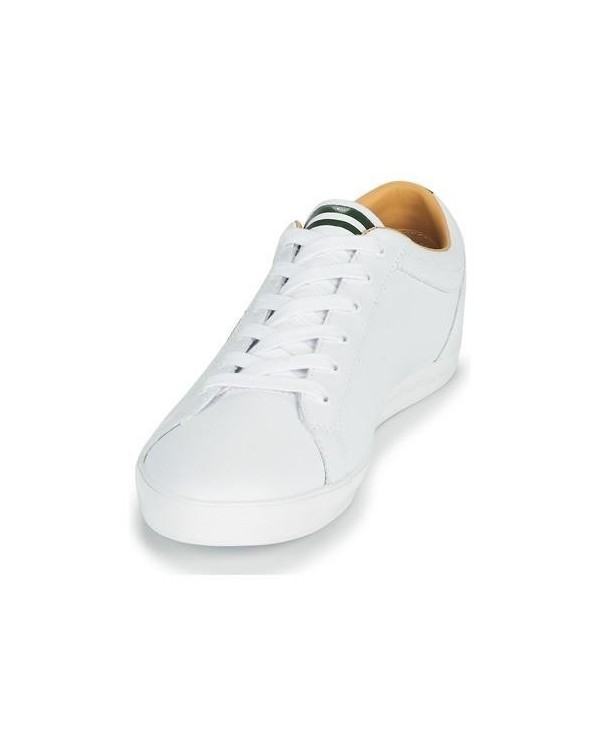 FRED PERRY B1228 BASELINE LEATHER Zapatillas Bajas Hombre Blanco