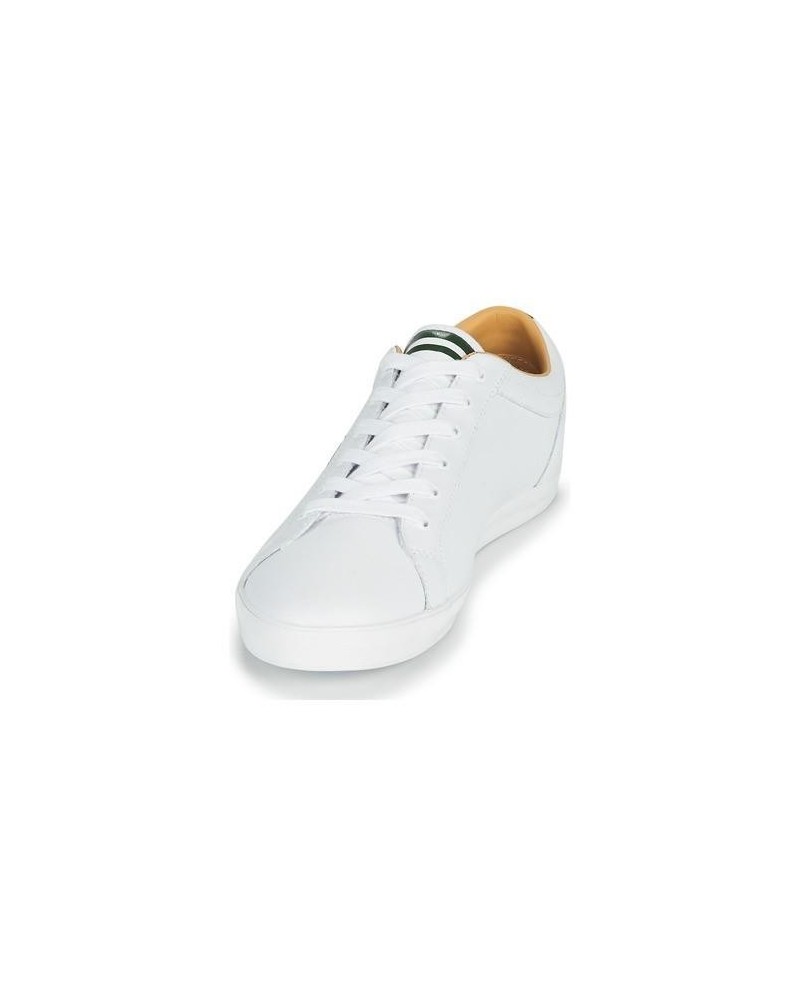 FRED PERRY B1228 BASELINE LEATHER Sapatilhas Baixas Homem Branco