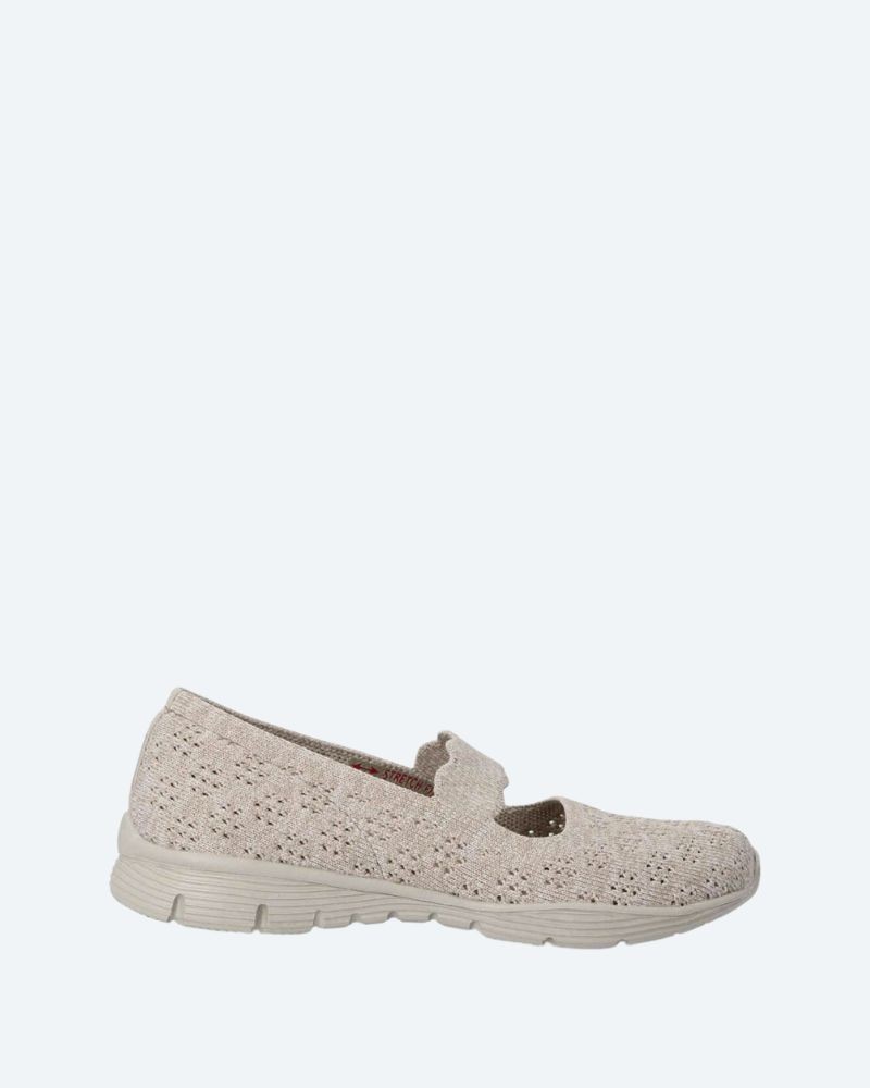 SKECHERS 158109 SEAGER Sapatos Ballerina Mulher Taupe