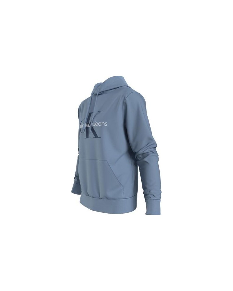 CALVIN KLEIN J30J320805DAR Sweatshirts Manga comprida Capuz Homem Azul