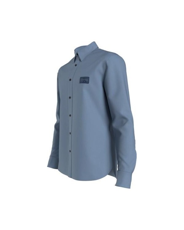 CALVIN KLEIN J30J321989DAR Camisas Manga larga Hombre Azul