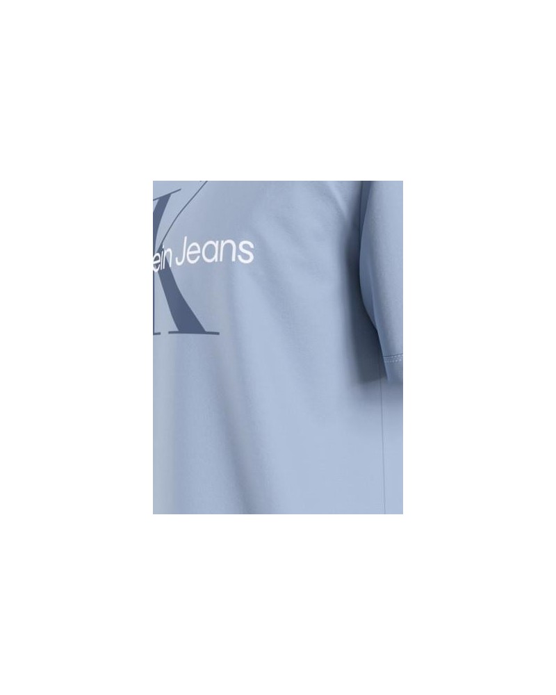 CALVIN KLEIN J30J320806DAR T-shirts Manga Curta Homem Azul