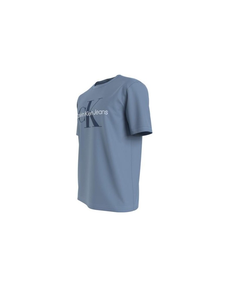 CALVIN KLEIN J30J320806DAR T-shirts Manga Curta Homem Azul