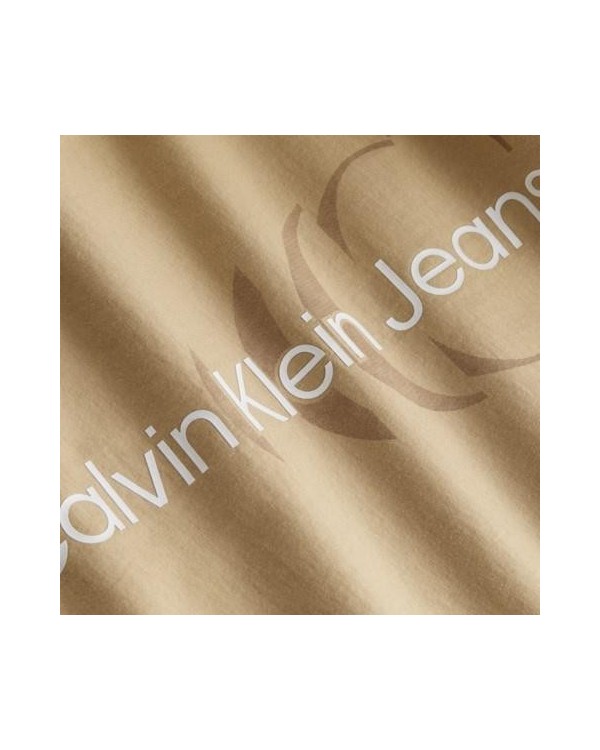 CALVIN KLEIN J30J322632PF2 T-shirts Manga Curta Homem Bege