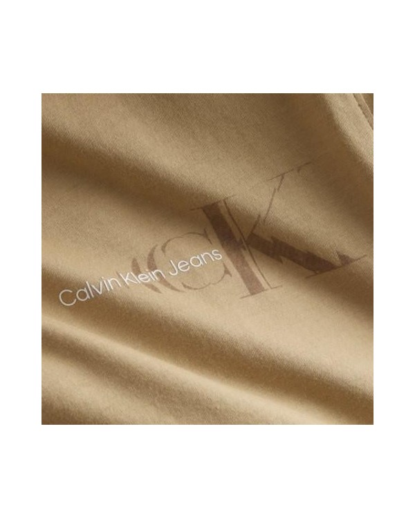 CALVIN KLEIN J30J322632PF2 Camisetas Manga corta Hombre Beige