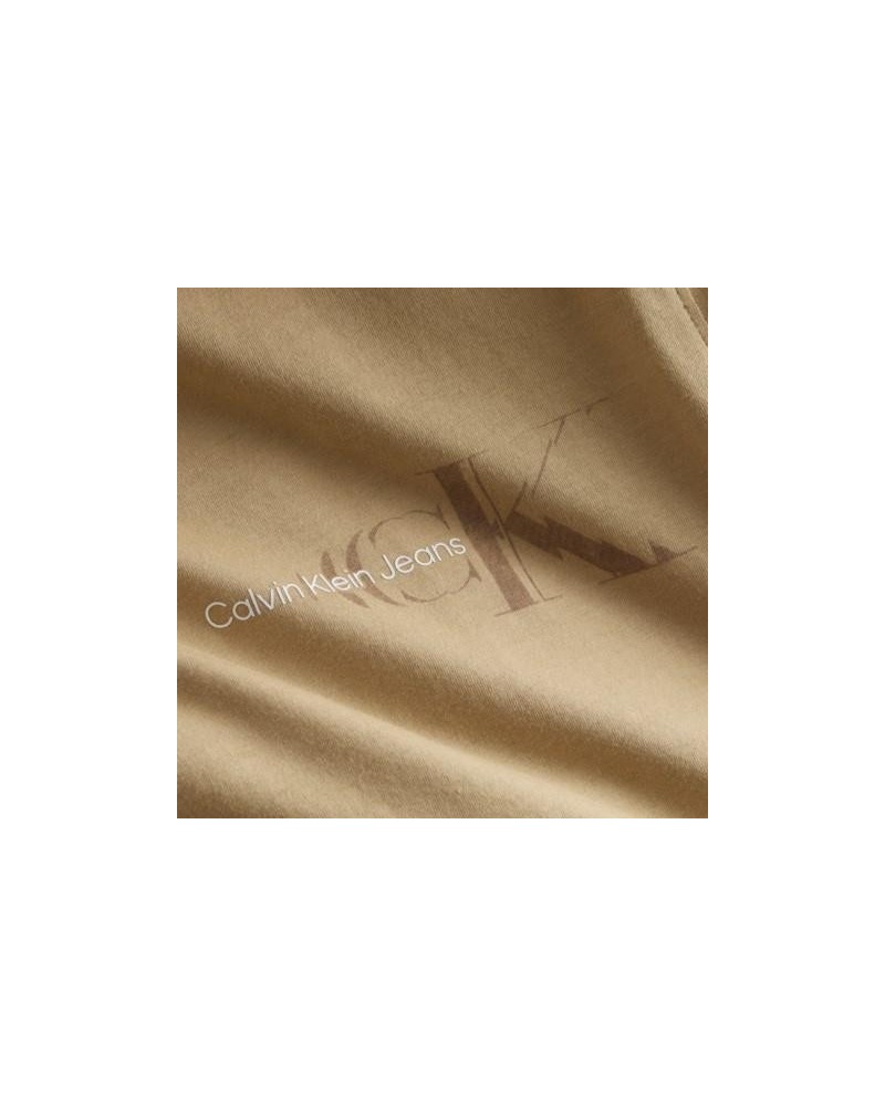 CALVIN KLEIN J30J322632PF2 T-shirts Manga Curta Homem Bege