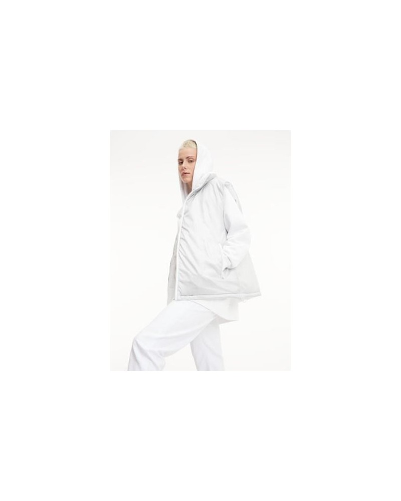 CALVIN KLEIN J20J220340YAF Abrigos Manga corta Chaleco Mujer Blanco