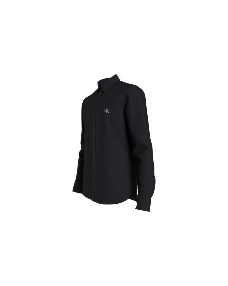 CALVIN KLEIN J30J321989BEH Camisas Manga larga Hombre Negro
