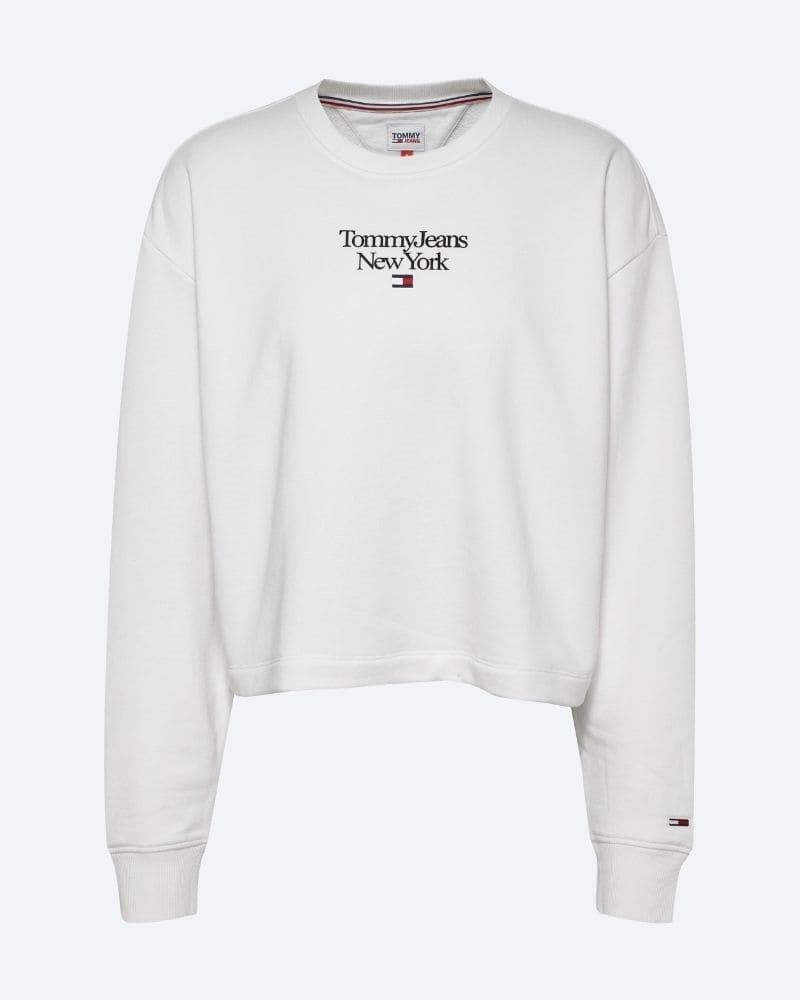 TOMMY HILFIGER DW0DW14851YBR Sweatshirts Manga comprida Sem capuz Mulher Branco