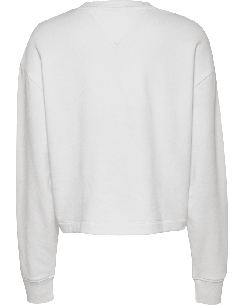 TOMMY HILFIGER DW0DW14851YBR Sweatshirts Manga comprida Sem capuz Mulher Branco