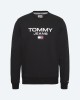 TOMMY HILFIGER DM0DM15688BDS Sudaderas Manga larga Sin capucha Hombre Negro