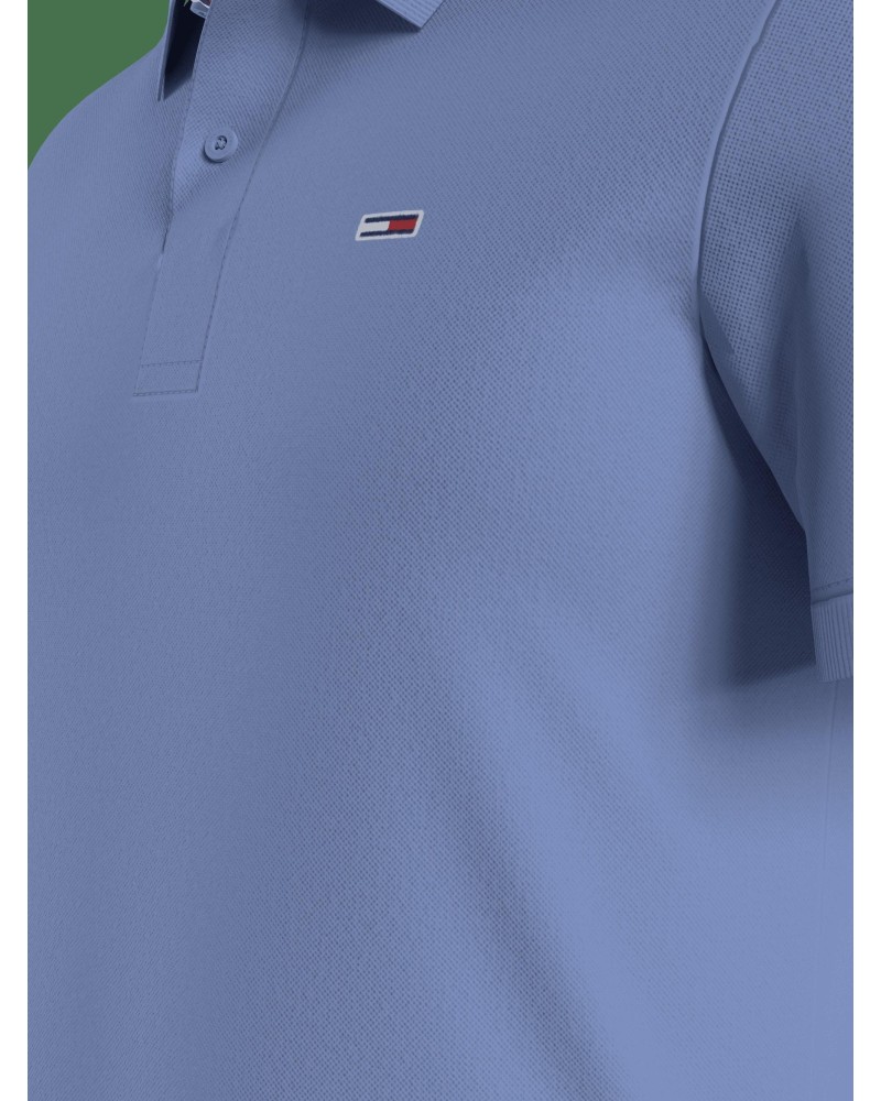 TOMMY HILFIGER DM0DM15940C3R Camisetas Manga corta Polos Hombre Azul