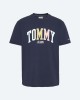 TOMMY HILFIGER DM0DM16401C87 Camisetas Manga corta Hombre Azul
