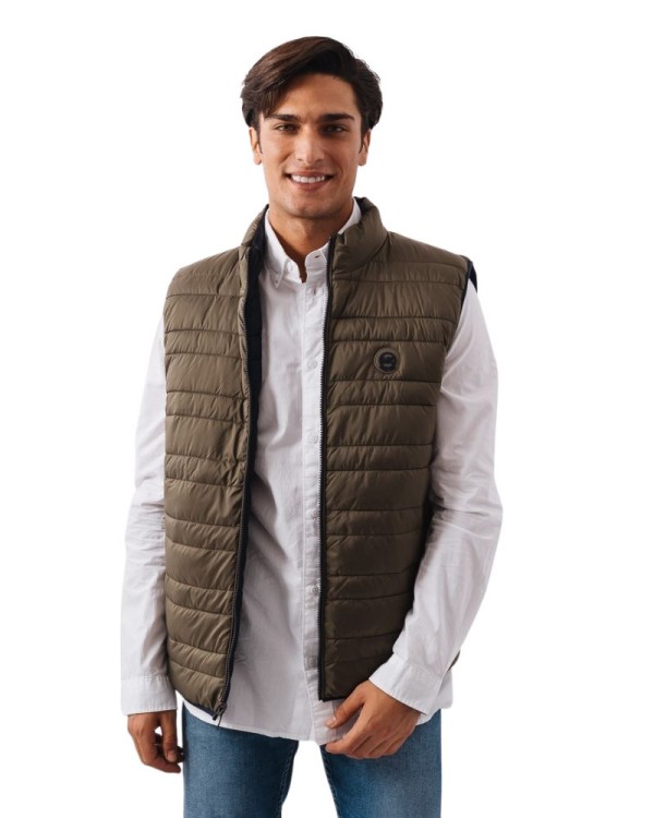 MICHAEL KORS CF220242TR Casacos Manga curta Colete Homem Verde