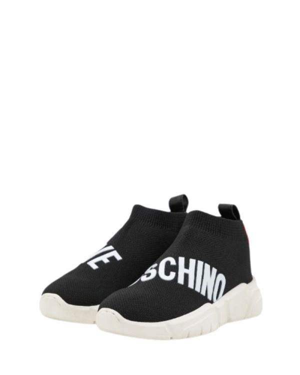 Love Moschino JA15113G0F LOVE MOSCHINO SOCKS  Zapatillas Bajas Mujer Negro
