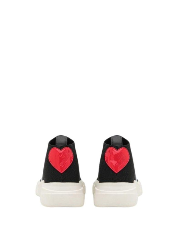 Love Moschino JA15113G0F MEIAS LOVE MOSCHINO  Sapatilhas Baixas Mulher Preto