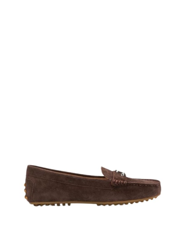 Polo Ralph Lauren 802821629 BARNSBURY FLATS CASUAL Zapatos Mocasines Mujer Marrón