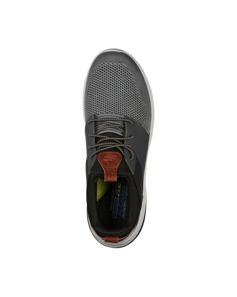 SKECHERS 210238 DELSON 3.0 CICADA Sapatilhas Baixas Homem Cinzento