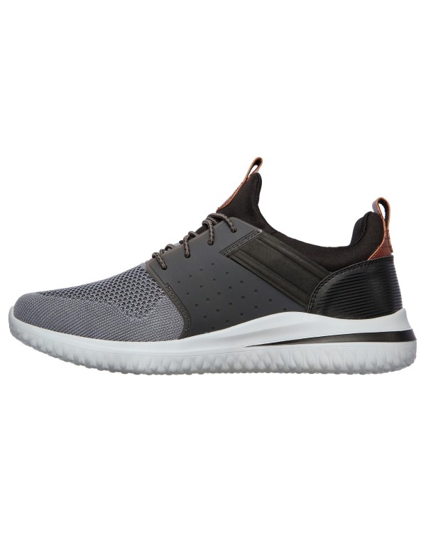 SKECHERS 210238 DELSON 3.0 CICADA Zapatillas Bajas Hombre Gris
