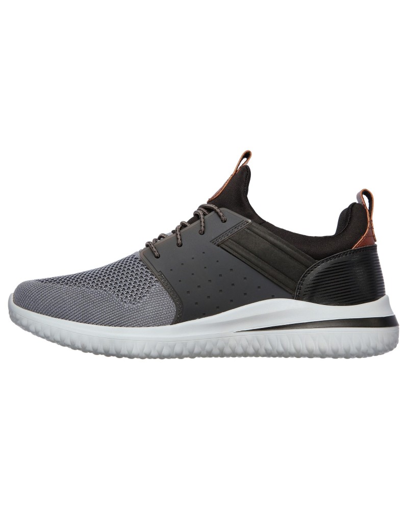SKECHERS 210238 DELSON 3.0 CICADA Zapatillas Bajas Hombre Gris