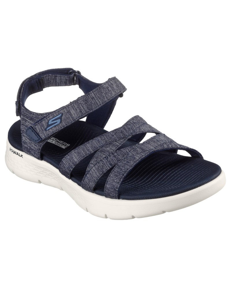 SKECHERS 141450 SKECHERS GO WALK FLEX SANDAL Sandálias Mulher Azul
