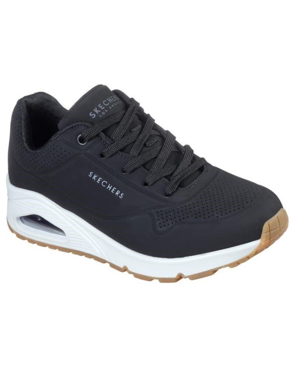 SKECHERS 73690 UNO STAND ON AIR Zapatillas Bajas Mujer Negro