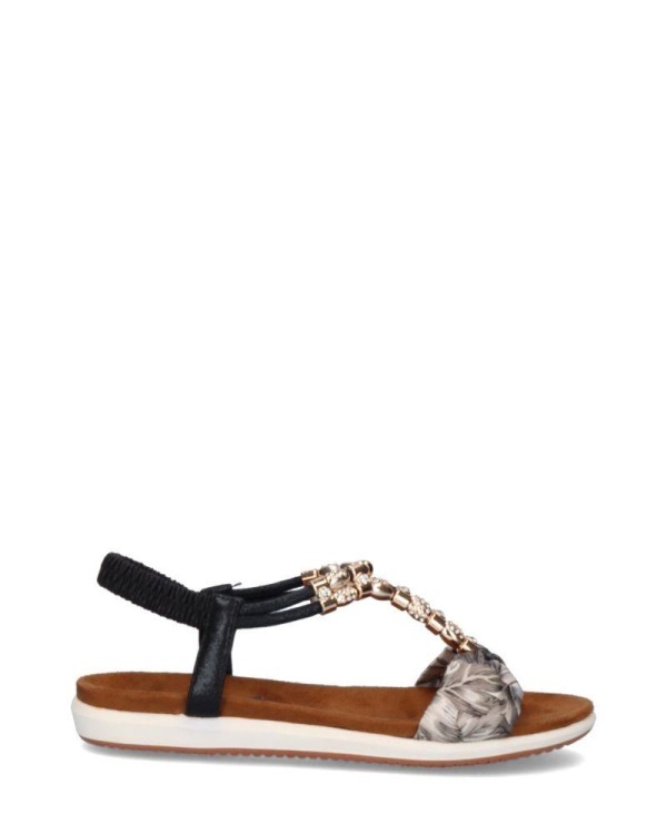 EXE F8043 30A Sandalias Mujer Negro