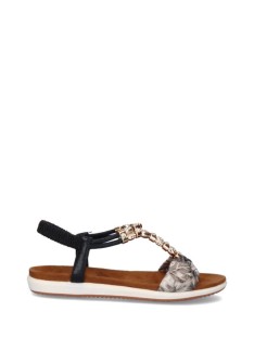 EXE F8043 30A Sandálias Mulher Preto