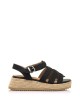 MUSTANG 52862 Sandalias Abiertas Mujer Negro