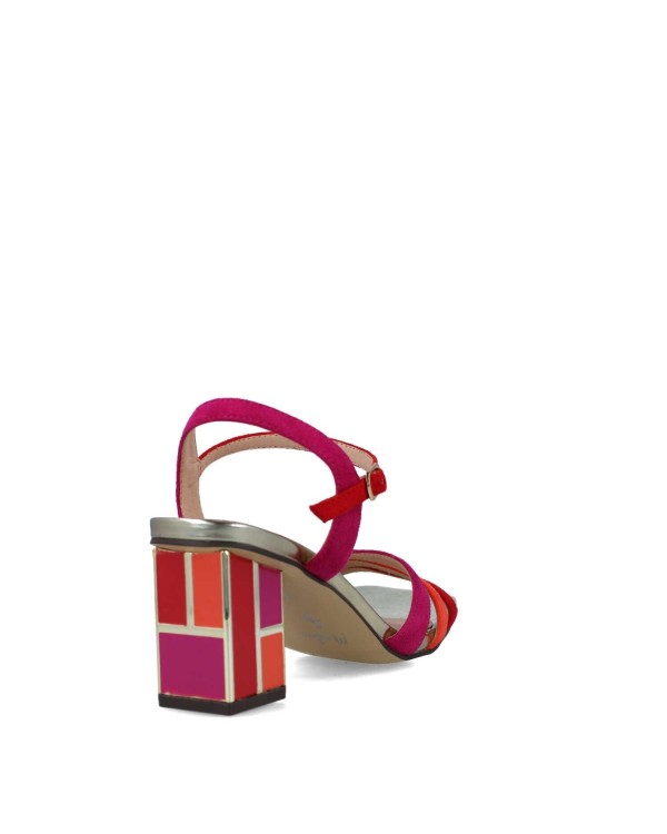MENBUR 24110  Sandalias Fiesta Mujer Rojo
